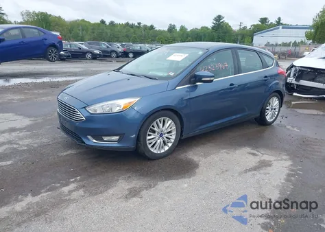 2018 Ford Focus Titanium из США, поврежденный, VIN 1FADP3N29JL242428